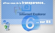 Des images PNG transparentes sous IE 6